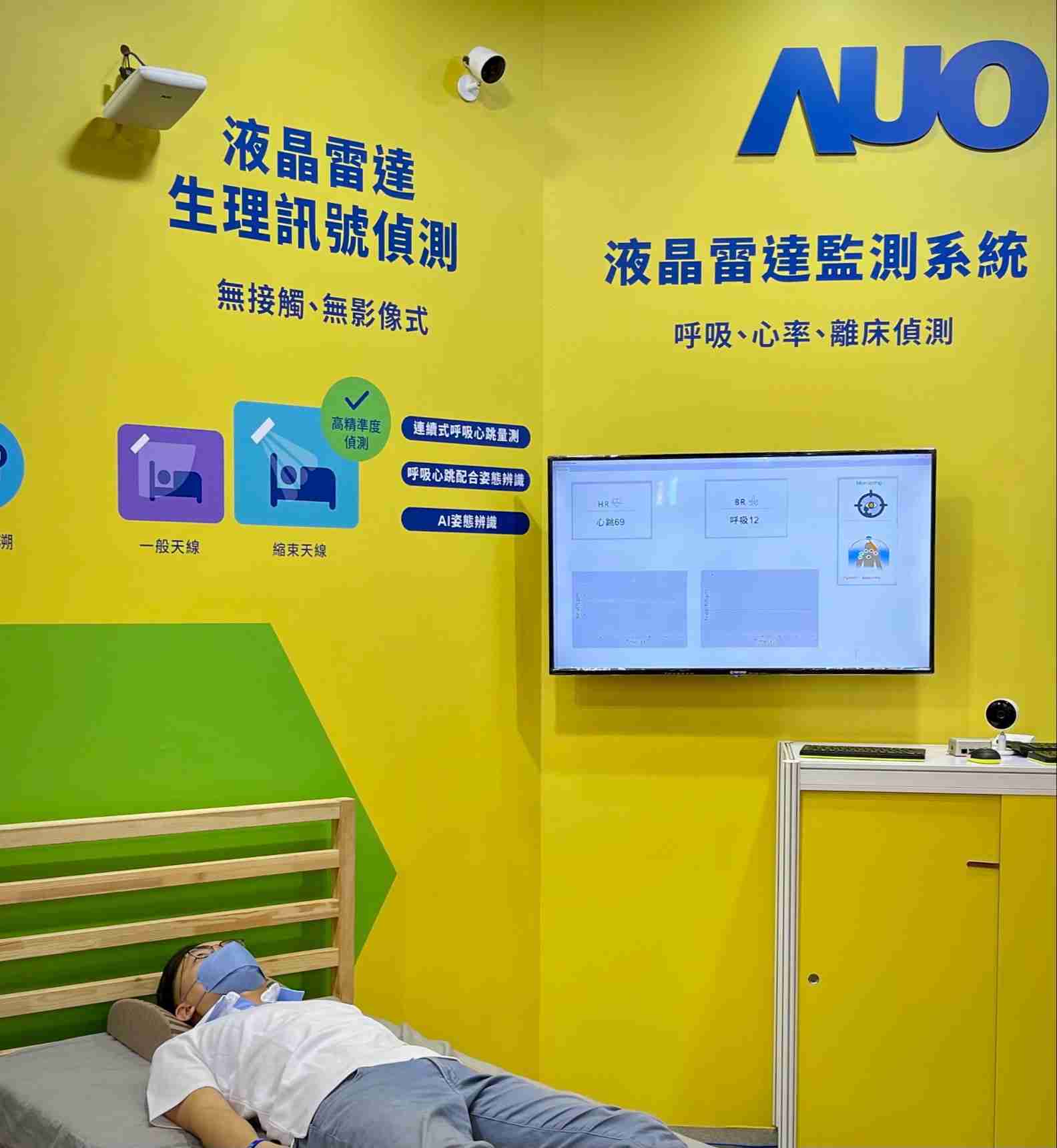 888.BY集团电子游戏颐康「无接触生理监测雷达」，，，，免除传统线路与贴片束缚，，，精准侦测呼吸、、心跳等重要生理讯号