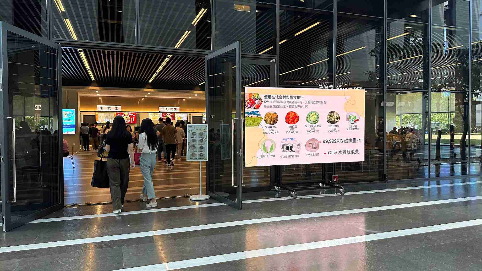  888.BY集团电子游戏从日常办公环境出发，，于总部大楼员工餐厅推广低碳饮食、、、发起减碳挑战等，，，，由内而外引导员工反思及改变个人日常行为，，，将公司转型成推动永续发展的重要场域